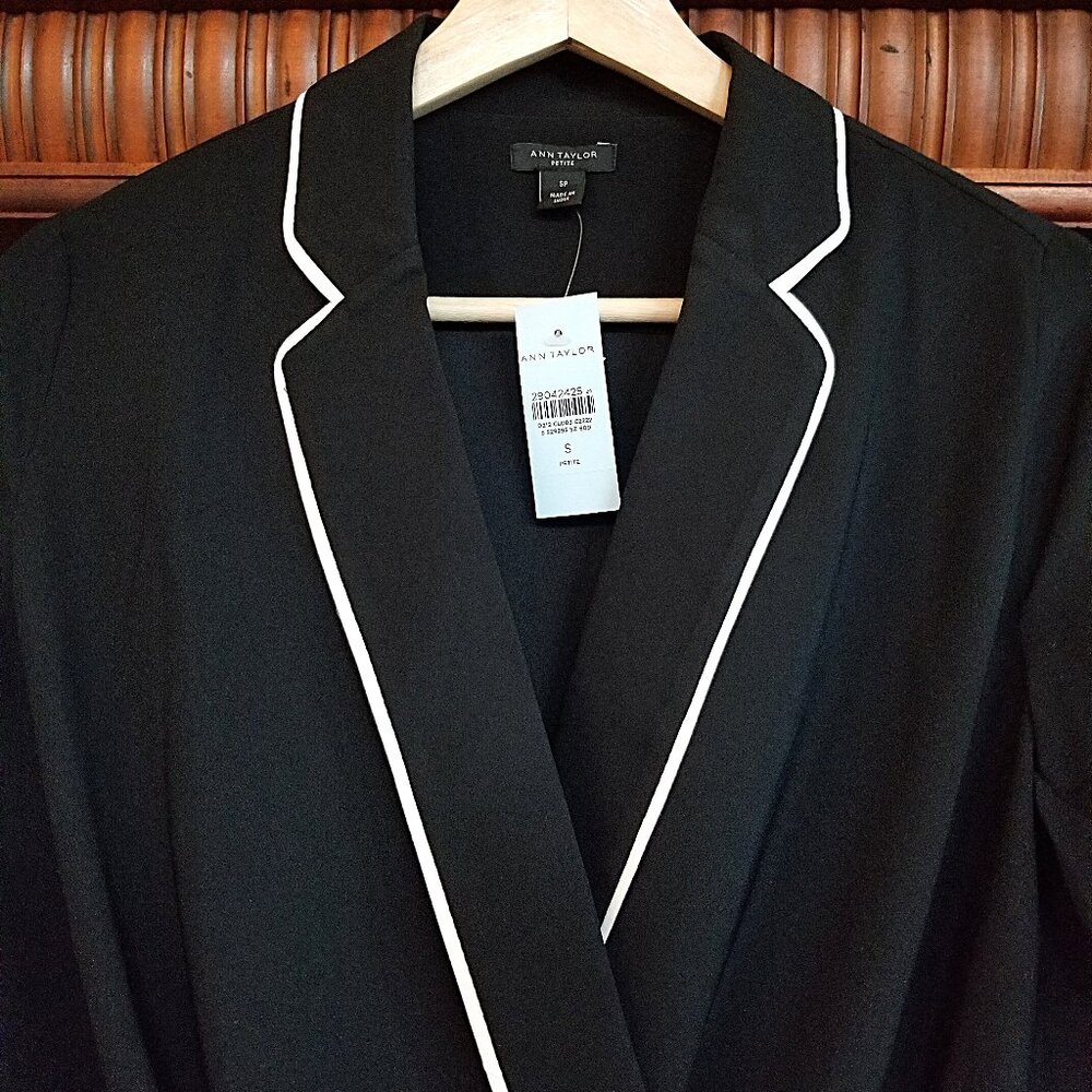 NWT Collared Wrap Blouse